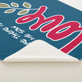 Cobertor Sherpa Deixe-me mostrar amor