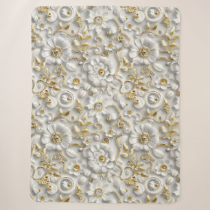 Cobertor Sherpa Delicate Floral