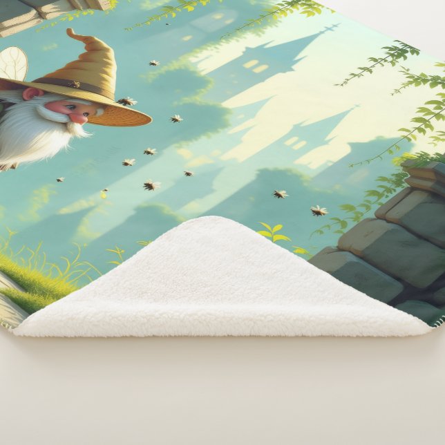 Cobertor Sherpa Der Bienenführer-Gnom – Hüter des Honigs (3/4)