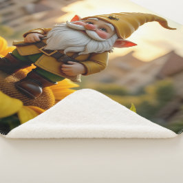 Cobertor Sherpa Der Bienenführer-Gnom – Hüter des Honigs