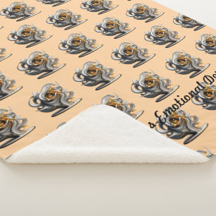 Cobertor Sherpa "Desdobramentos da Elegância do Ouro"