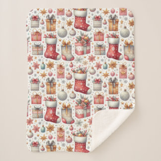 Cobertor Sherpa Desejos de Natal