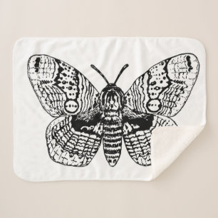 Cobertor Sherpa Desenho da marreta brâmane
