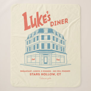 Cobertor Sherpa Design de Luke's Diner Stars Hollow