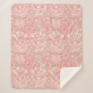 Cobertor Sherpa Design Francês Parisiense Rosa Bonito