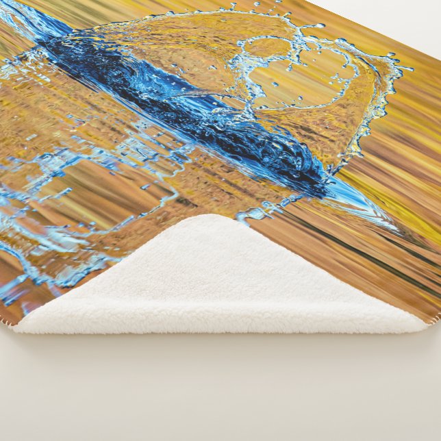 Cobertor Sherpa Despejo na noite de outono (3/4)