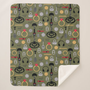 Cobertor Sherpa Detecção de metal - Sherpa Blanket