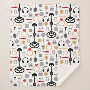 Cobertor Sherpa Detecção de metal - Sherpa Blanket