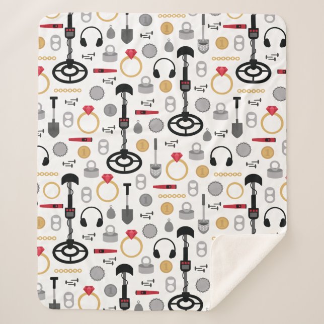 Cobertor Sherpa Detecção de metal - Sherpa Blanket (Frente)