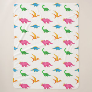 COBERTOR SHERPA DINOSSAUROS
