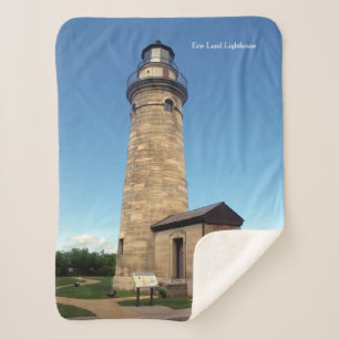 Cobertor Sherpa do Farol de Erie Land