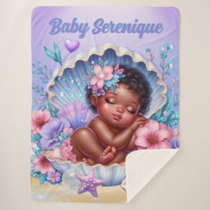 Cobertor Sherpa Doce Dormindo Menina Pastel
