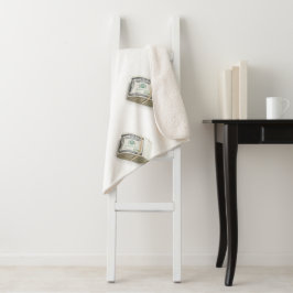 Cobertor Sherpa Dollars