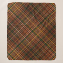 Dossel de Outono Marrom, Vermelho Ferrugem e Xadre