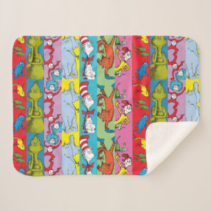 Cobertor Sherpa Dr. Seuss   Fatia de Caracteres