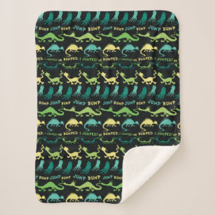 Cobertor Sherpa Dr. Seuss Padrão de Halloween "Bump Jump"
