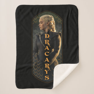 Cobertor Sherpa "Dracarys" Daenerys Targaryen Graphic