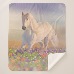 Cobertor Sherpa Dream Horse