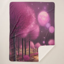 Dreamy Pink Nightscape