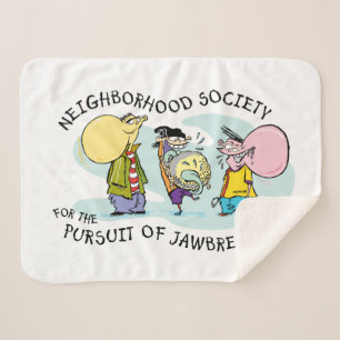 Cobertor Sherpa Ed, Edd, n Eddy - Jawquebra-cabeças