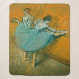 Cobertor Sherpa Edgar Degas Dançarinas na Barra Impressão: Arte do