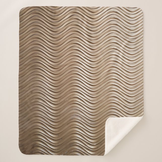 Cobertor Sherpa Edifício de betão branco (Frente)