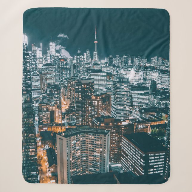 COBERTOR SHERPA EDIFÍCIOS DE CIDADE NA VISÃO PRINCIPAL (Frente)