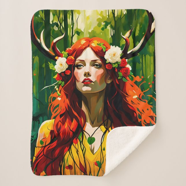 Cobertor Sherpa Elen of the Ways (Frente)