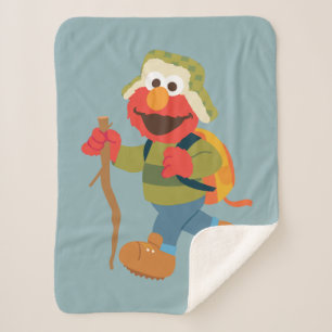Cobertor Sherpa Elmo Woodland Hike