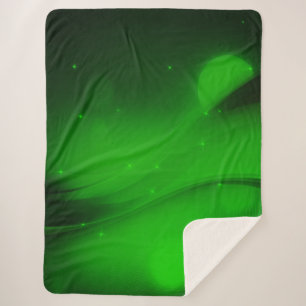 Cobertor Sherpa Emerald Wave