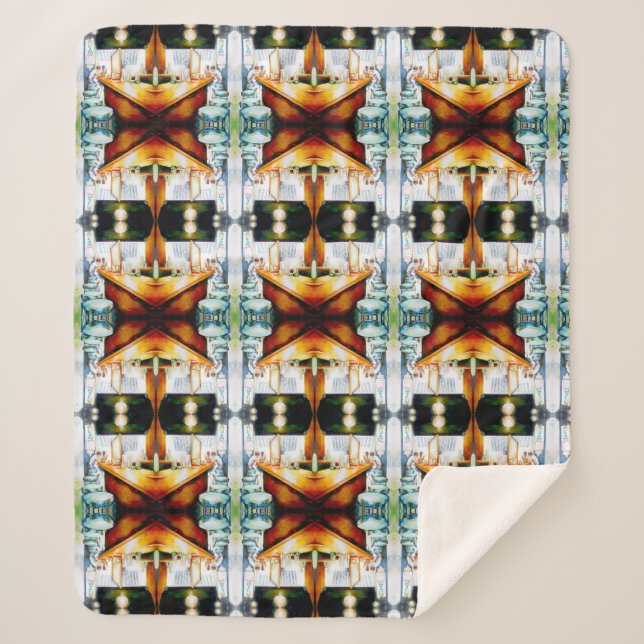 Cobertor Sherpa Emocional para motivar, lógica para justificar (Frente)