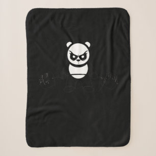 Cobertor Sherpa Empilhador De Urso Panda - Gym Premium