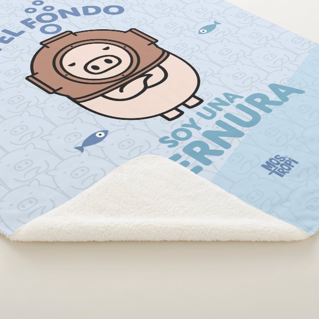 Cobertor Sherpa │En el fondo soy una ternura (3/4)