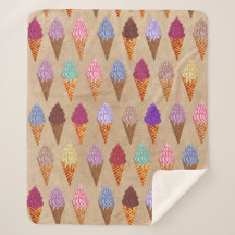 Enfermeira de Sorvete de Aquarela de Pastel Cachor