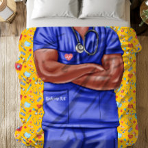 Enfermeiro Médico Masculino Negro
