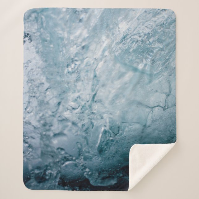 Cobertor Sherpa Escórias de água (Frente)