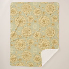 Cobertor Sherpa Espessura do Sol II em Oliva Leve