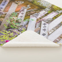 estátuas de Buda no templo Senko-ji