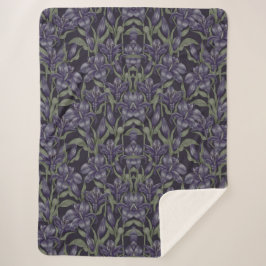 Cobertor Sherpa Estética floral