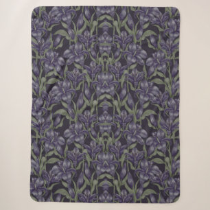 Cobertor Sherpa Estética floral