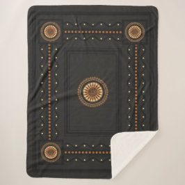 Cobertor Sherpa Estilo Buchero Etruscan