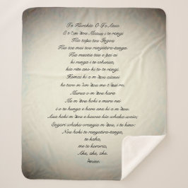 COBERTOR SHERPA ESTILO DE DESIGN E ARTE EM BRANCO