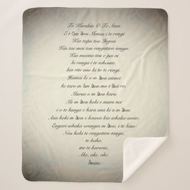 COBERTOR SHERPA ESTILO DE DESIGN E ARTE EM BRANCO (Frente)