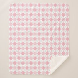 Cobertor Sherpa Estilo Rosa