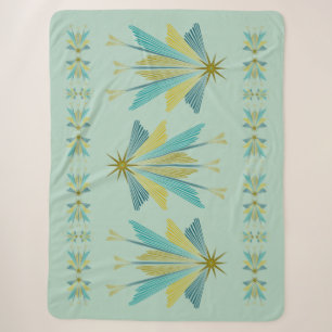 Cobertor Sherpa Estrelas de Fada Grande Pistachio Sherpa Blanket