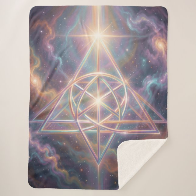 Cobertor Sherpa Ethereal Vision – Beyond Reality27 (Frente)