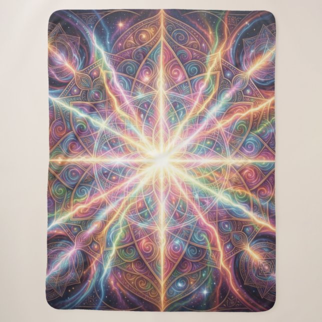 Cobertor Sherpa Ethereal Vision – Beyond Reality.103 (Frente)