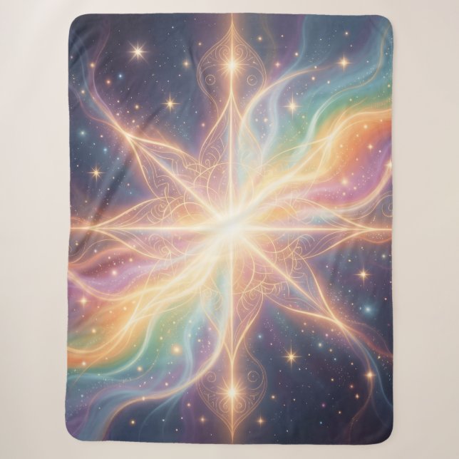 Cobertor Sherpa Ethereal Vision – Beyond Reality.96 (Frente)