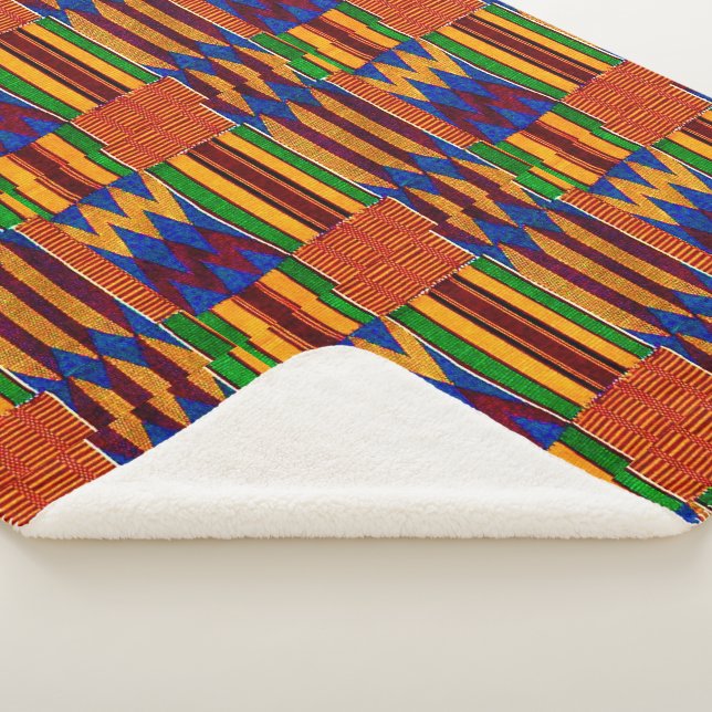 Cobertor Sherpa Étnica (3/4)