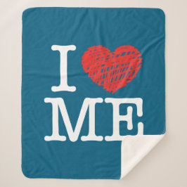 Cobertor Sherpa Eu me amo